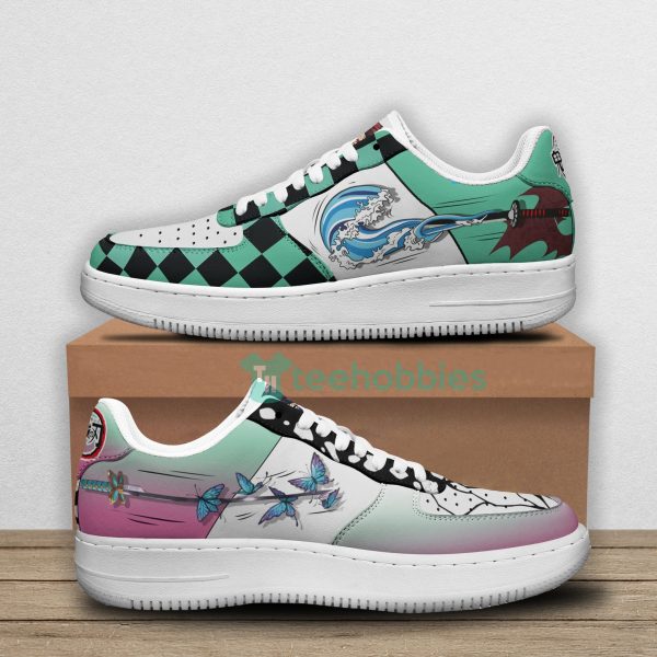 tanjiro x shinobu custom demon slayer anime for fans air force shoes 1 jOPef 600x600px Tanjiro x Shinobu Custom Demon Slayer Anime For Fans Air Force Shoes