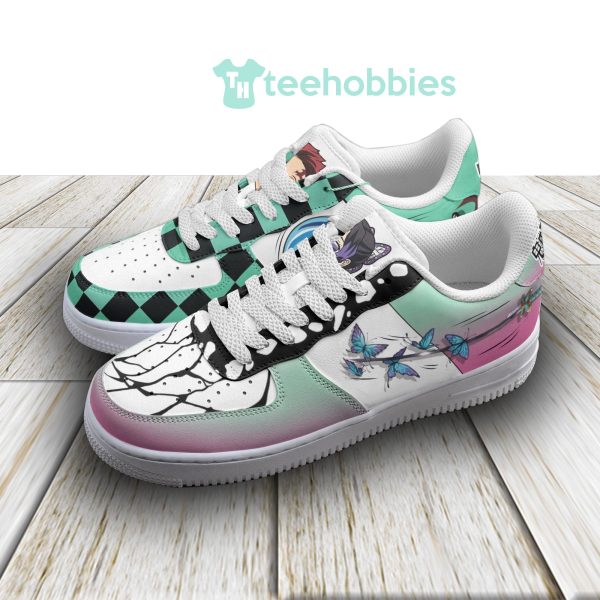 tanjiro x shinobu custom demon slayer anime for fans air force shoes 2 fTctd 600x600px Tanjiro x Shinobu Custom Demon Slayer Anime For Fans Air Force Shoes