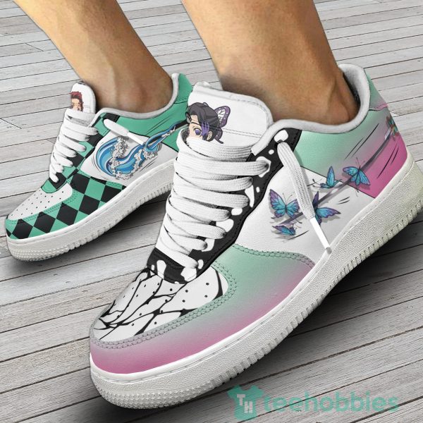tanjiro x shinobu custom demon slayer anime for fans air force shoes 4 rnSeS 600x600px Tanjiro x Shinobu Custom Demon Slayer Anime For Fans Air Force Shoes