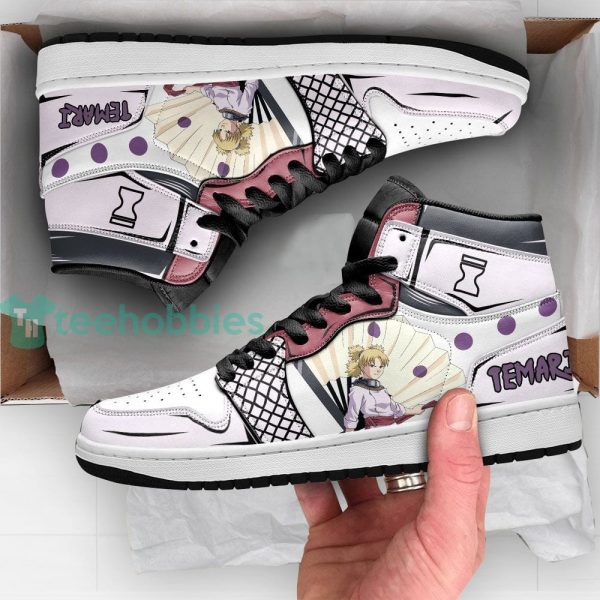 temari nara sneakers naruto anime custom air jordan hightop shoes 4 Aw3tI 600x600px Temari Nara Sneakers Naruto Anime Custom Air Jordan Hightop Shoes