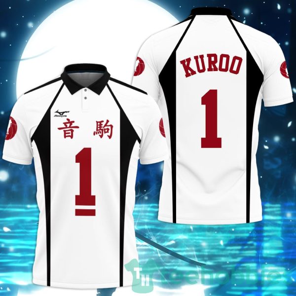 tetsurou kuroo haikyuu custom anime white polo shirt for men and women 1 o8aCG 600x600px Tetsurou Kuroo Haikyuu Custom Anime White Polo Shirt For Men And Women