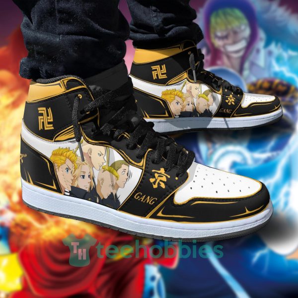 the tokyo manji gang anime tokyo revengers air jordan hightop shoes 4 dJqjq 600x600px The Tokyo Manji Gang Anime Tokyo Revengers Air Jordan Hightop Shoes
