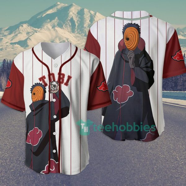 tobi akatsuki custom anime jersey baseball shirt for fans 1 dURME 600x600px Tobi Akatsuki Custom Anime Jersey Baseball Shirt For Fans