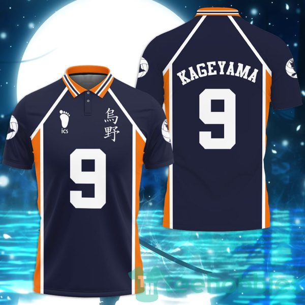 tobio kageyama haikyuu custom anime navy polo shirt for men and women 1 xuDqJ 600x600px Tobio Kageyama Haikyuu Custom Anime Navy Polo Shirt For Men And Women