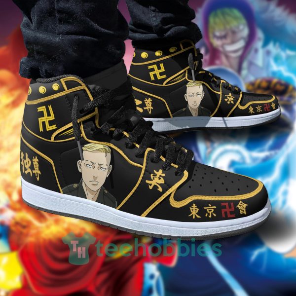 tokyo revengers haruki hayashida anime air jordan hightop shoes 4 KEy2m 600x600px Tokyo Revengers Haruki Hayashida Anime Air Jordan Hightop Shoes