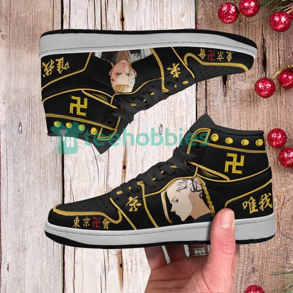 tokyo revengers ken ryuguji anime air jordan hightop shoes 3 eHUFB 600x600px Tokyo Revengers Ken Ryuguji Anime Air Jordan Hightop Shoes