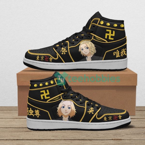 tokyo revengers manjiro sano anime air jordan hightop shoes 1 nnmeO 600x600px Tokyo Revengers Manjiro Sano Anime Air Jordan Hightop Shoes