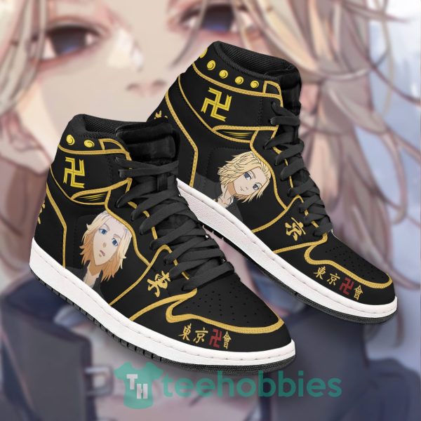 tokyo revengers manjiro sano anime air jordan hightop shoes 2 xWTdg 600x600px Tokyo Revengers Manjiro Sano Anime Air Jordan Hightop Shoes