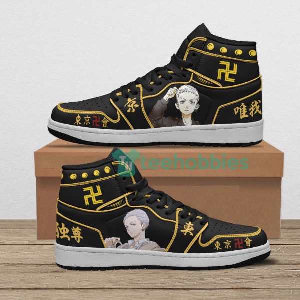 tokyo revengers takashi mitsuya anime air jordan hightop shoes 1 M6AkK 600x600px Tokyo Revengers Takashi Mitsuya Anime Air Jordan Hightop Shoes