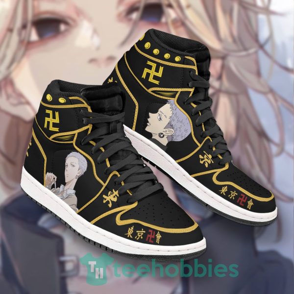 tokyo revengers takashi mitsuya anime air jordan hightop shoes 2 txwL0 600x600px Tokyo Revengers Takashi Mitsuya Anime Air Jordan Hightop Shoes