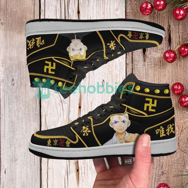 tokyo revengers takemichi hanagaki anime air jordan hightop shoes 3 c4ldl 600x600px Tokyo Revengers Takemichi Hanagaki Anime Air Jordan Hightop Shoes