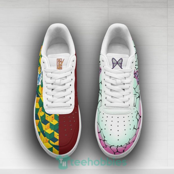 tomioka giyuu x kochou shinobu custom demon slayer anime air force shoes 3 0FnFX 600x600px Tomioka Giyuu x Kochou Shinobu Custom Demon Slayer Anime Air Force Shoes
