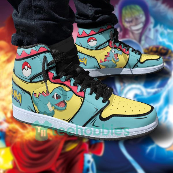 totodile fans custom pokemon anime air jordan hightop shoes 3 M5NYu 600x600px Totodile Fans Custom Pokemon Anime Air Jordan Hightop Shoes