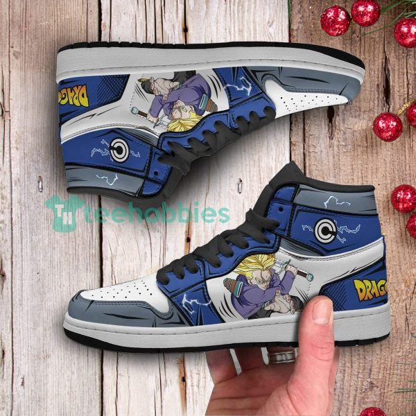trunks anime super saiyan god custom air jordan hightop shoes 3 nadmS 600x600px Trunks Anime Super Saiyan God Custom Air Jordan Hightop Shoes