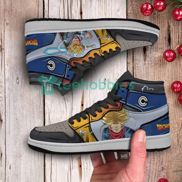 trunks custom dragon ball z anime air jordan hightop shoes 4 ajGQt 600x600px Trunks Custom Dragon Ball Z Anime Air Jordan Hightop Shoes