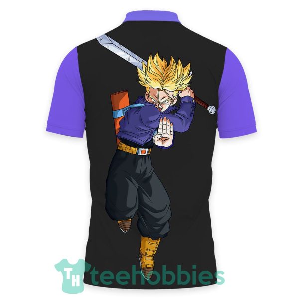 trunks super saiyan dragon ball custom anime polo shirt for fans 3 QZv2H 600x600px Trunks Super Saiyan Dragon Ball Custom Anime Polo Shirt For Fans