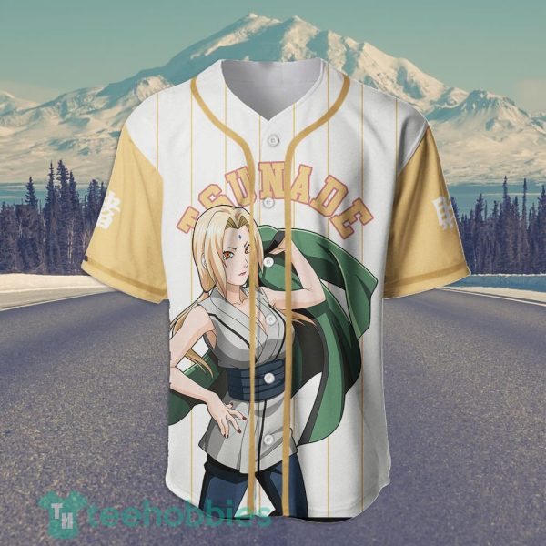 tsunade custom anime jersey baseball shirt for fans 2 dOVsv 600x600px Tsunade Custom Anime Jersey Baseball Shirt For Fans