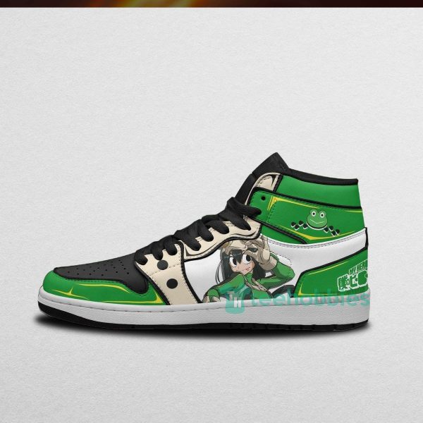 tsuyu asui custom my hero academia anime air jordan hightop shoes 3 zEh6H 600x600px Tsuyu Asui Custom My Hero Academia Anime Air Jordan Hightop Shoes
