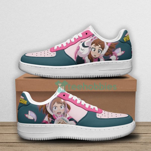 uravity custom my hero academia ochaco anime air force shoes 1 3qwdT 600x600px Uravity Custom My Hero Academia Ochaco Anime Air Force Shoes