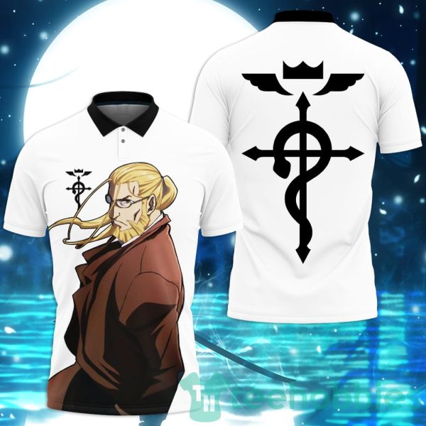 van hohenheim custom fullmetal alchemist anime polo shirt for men and women 1 nrNKy 600x600px Van Hohenheim Custom Fullmetal Alchemist Anime Polo Shirt For Men And Women