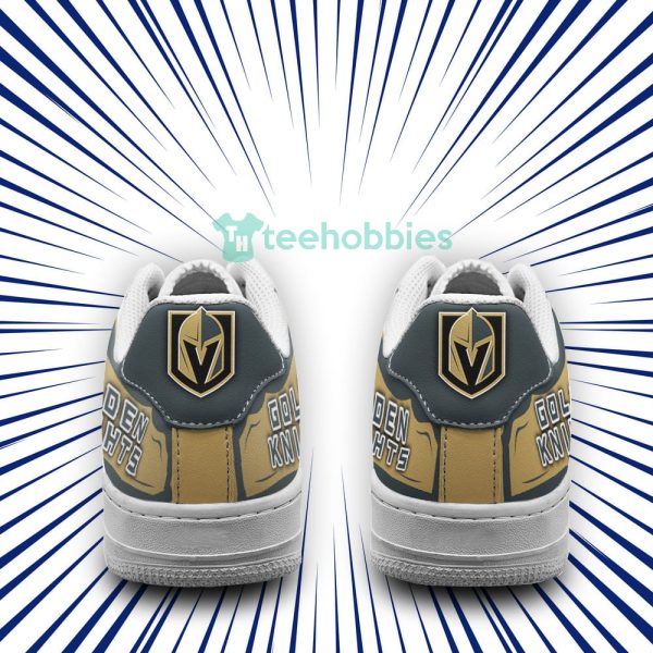 vegas golden knights team simple style air force shoes for fans 3 S4Ny7 600x600px Vegas Golden Knights Team Simple Style Air Force Shoes For Fans