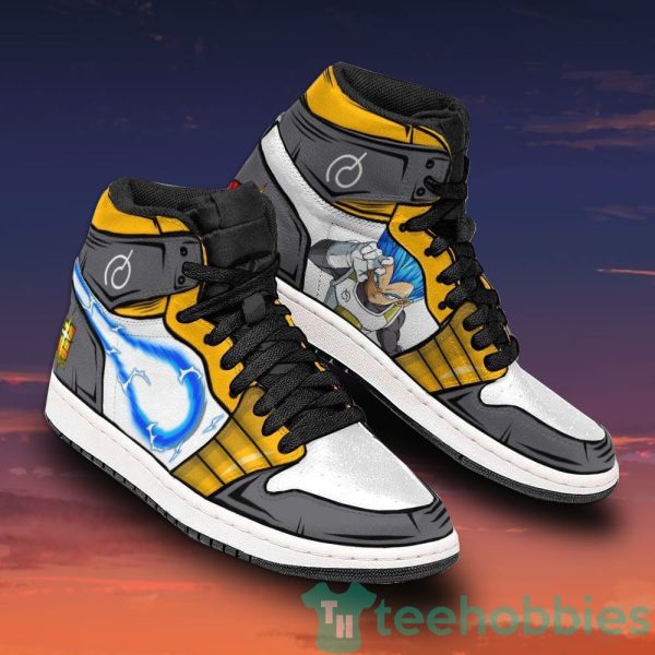 vegeta custom whis uniform dragon ball anime air jordan hightop shoes 2 A2UBk 600x600px Vegeta Custom Whis Uniform Dragon Ball Anime Air Jordan Hightop Shoes