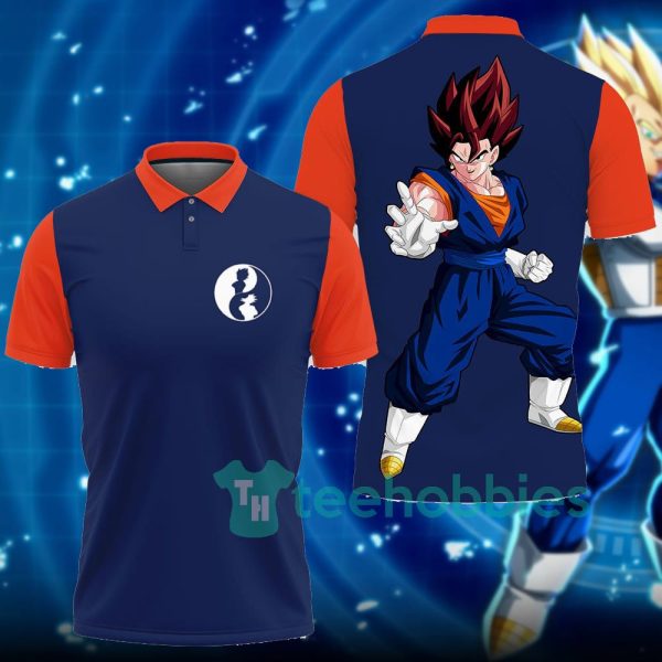 vegito dragon ball custom anime polo shirt for fans 1 BUR4w 600x600px Vegito Dragon Ball Custom Anime Polo Shirt For Fans
