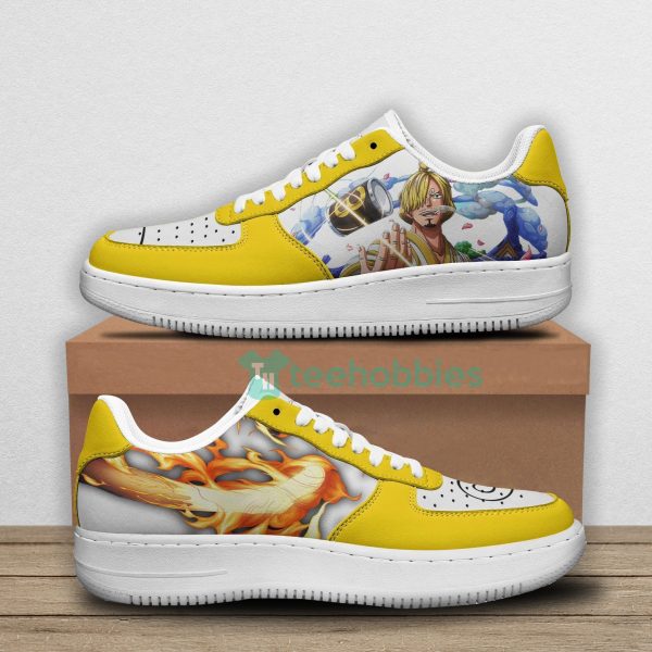 vinsmoke sanji custom one piece anime for fans air force shoes 1 oG9bI 600x600px Vinsmoke Sanji Custom One Piece Anime For Fans Air Force Shoes