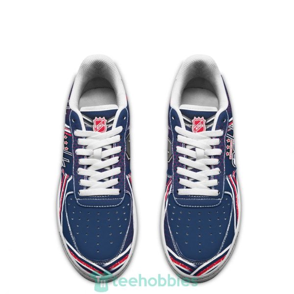 washington capitals logo and striped style air force shoes for fans 2 99dmd 600x600px Washington Capitals Logo And Striped Style Air Force Shoes For Fans
