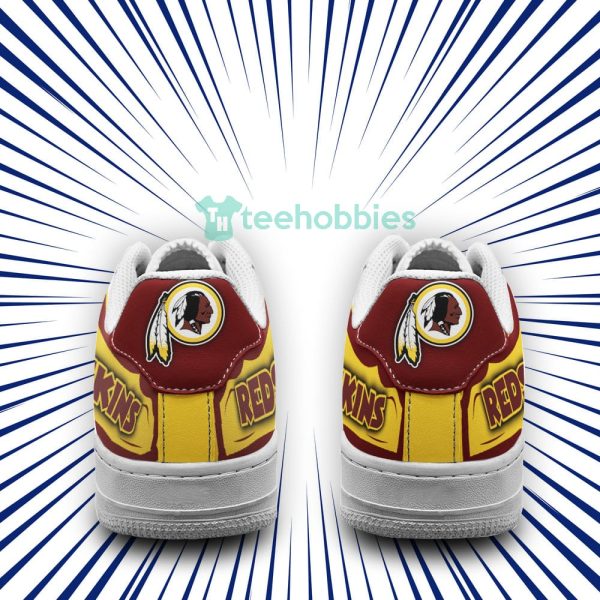 washington redskins team simple style air force shoes for fans 3 XO7DJ 600x600px Washington Redskins Team Simple Style Air Force Shoes For Fans