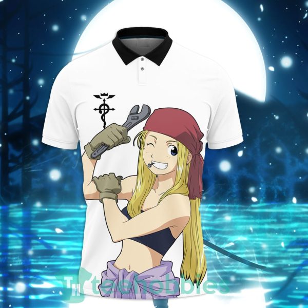 winry rockbell custom fullmetal alchemist anime polo shirt for men and women 2 ryRBa 600x600px Winry Rockbell Custom Fullmetal Alchemist Anime Polo Shirt For Men And Women