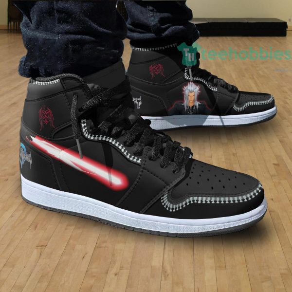 xemnas anime custom kingdom hearts air jordan hightop shoes 4 zvuNj 600x600px Xemnas Anime Custom Kingdom Hearts Air Jordan Hightop Shoes