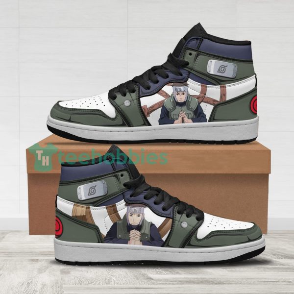 yamato custom naruto anime air jordan hightop shoes 1 70oM0 600x600px Yamato Custom Naruto Anime Air Jordan Hightop Shoes