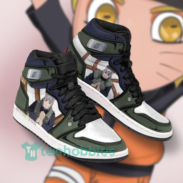 yamato custom naruto anime air jordan hightop shoes 2 DYwk2 600x600px Yamato Custom Naruto Anime Air Jordan Hightop Shoes