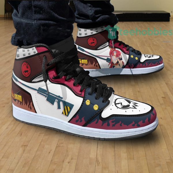 yoko littner anime anime gurren lagann air jordan hightop shoes 4 DMsYE 600x600px Yoko Littner Anime Anime Gurren Lagann Air Jordan Hightop Shoes
