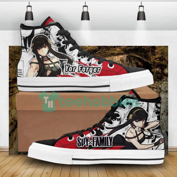 yor forger spy x family custom anime high top shoes 2 HJXnN 600x600px Yor Forger Spy X Family Custom Anime High Top Shoes