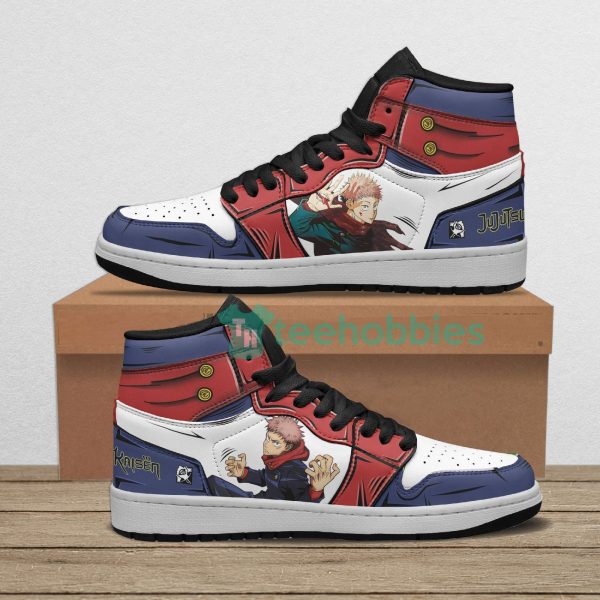 yuji itadori anime anime custom jujutsu kaisen air jordan hightop shoes 1 99CLP 600x600px Yuji Itadori Anime Anime Custom Jujutsu Kaisen Air Jordan Hightop Shoes