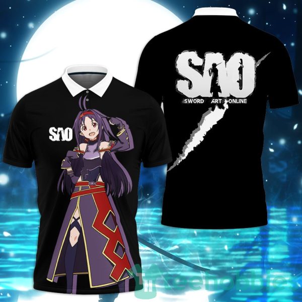 yuuki sword art online custom anime polo shirt for men and women 1 l2eXh 600x600px Yuuki Sword Art Online Custom Anime Polo Shirt For Men And Women