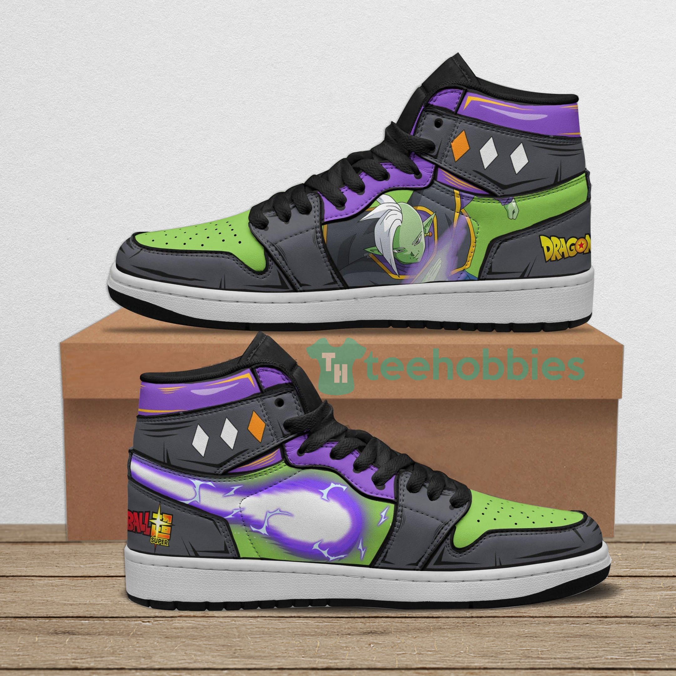 Zamasu Custom Dragon Ball Anime Air Jordan Hightop Shoes