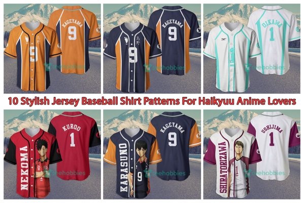 10 Stylish Jersey Baseball Shirt Patterns For Haikyuu Anime Lovers