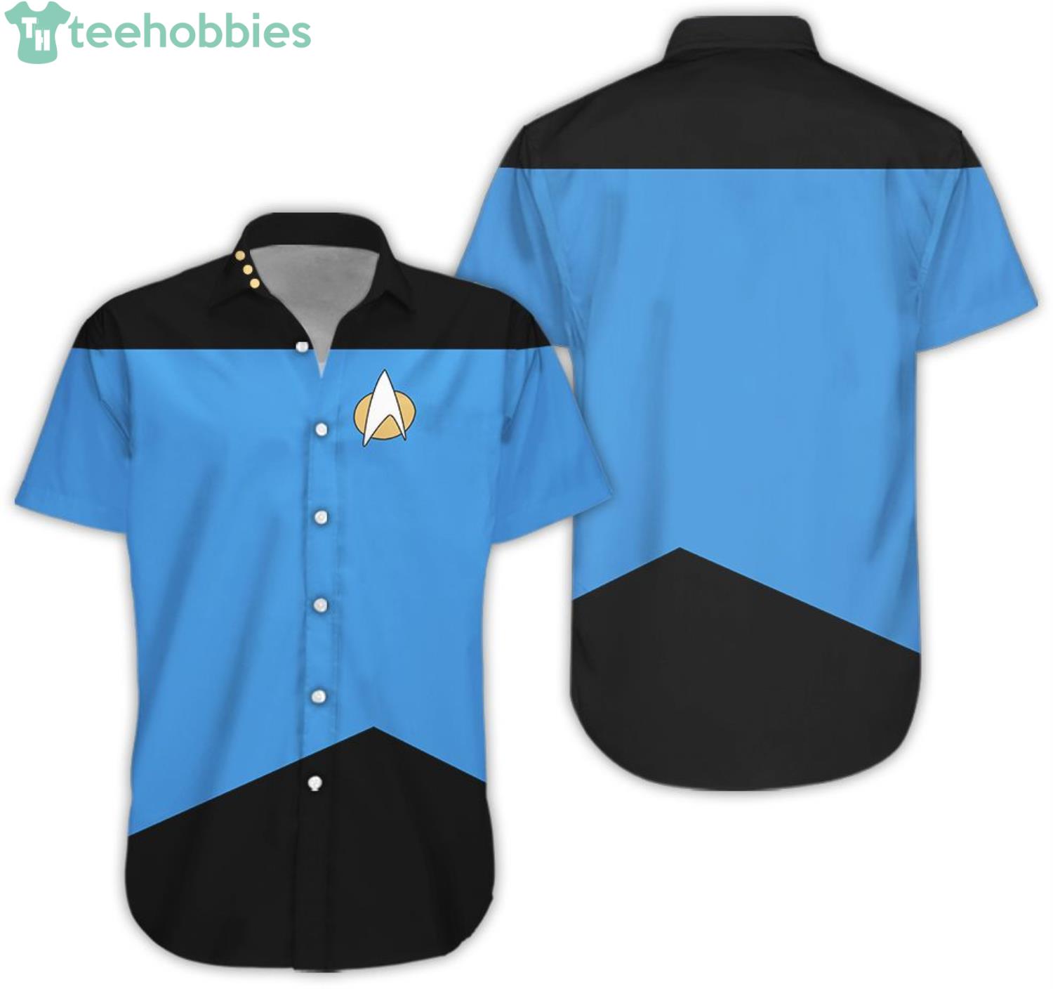 3D Star Trek The Next Generation Blue Uniform Custom Hawaii Shirt 3D Star Trek The Next Generation Blue Uniform Custom Hawaii Shirtproduct photo 1