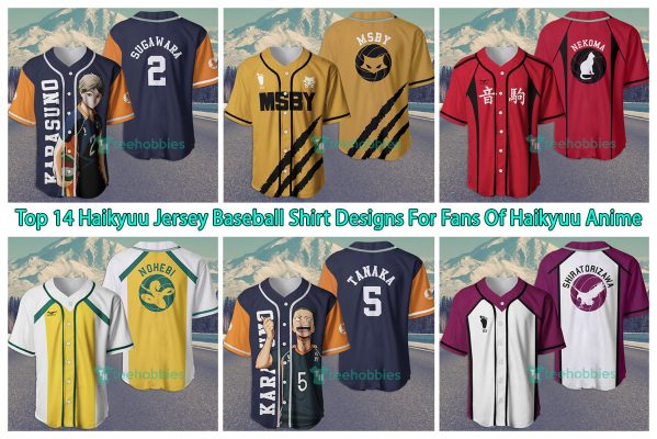 Top 14 Haikyuu Jersey Baseball Shirt Designs For Fans Of Haikyuu Anime
