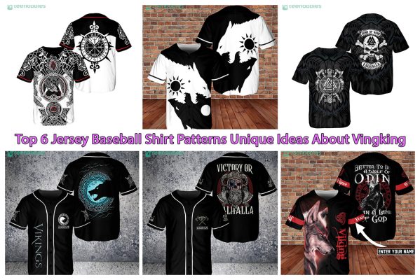 Top 6 Jersey Baseball Shirt Patterns Unique Ideas About Vingking
