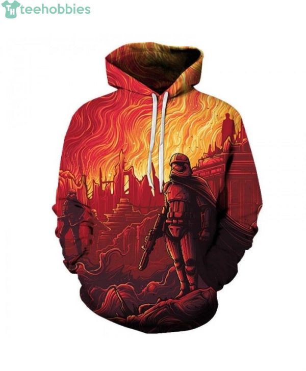 A Flame Star Wars All Over Print 3D Hoodieproduct photo 1