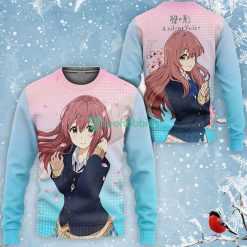A Slient Voice Nishimiya Shouko All Over Printed 3D Shirt Anime Fans Merch Stores Product Photo 2
