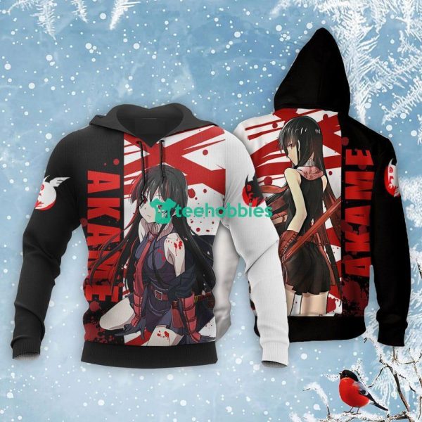 Akame All Over Printed 3D Shirt Custom Anime Fans Akame ga Kill Product Photo 3