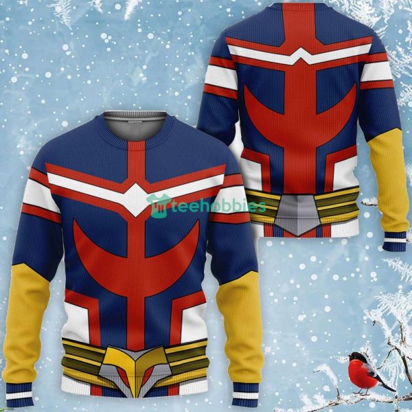 All Might Uniform All Over Printed 3D Shirt My Hero Academia Anime Fans Product Photo 2