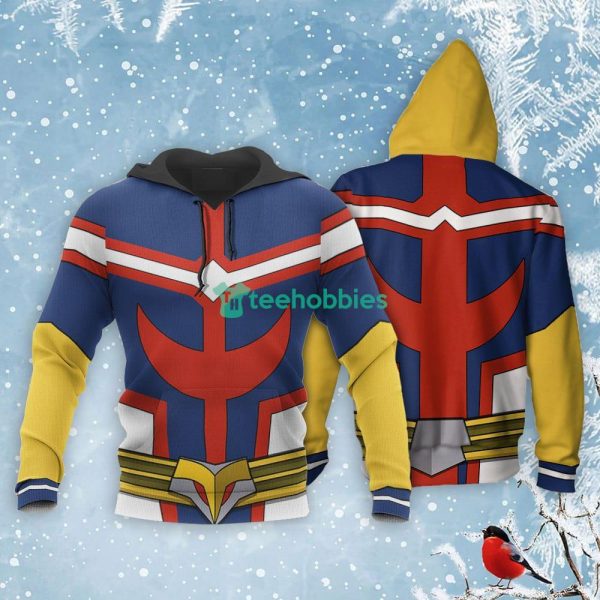 All Might Uniform All Over Printed 3D Shirt My Hero Academia Anime Fans Product Photo 3