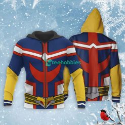 All Might Uniform All Over Printed 3D Shirt My Hero Academia Anime Fans Product Photo 1