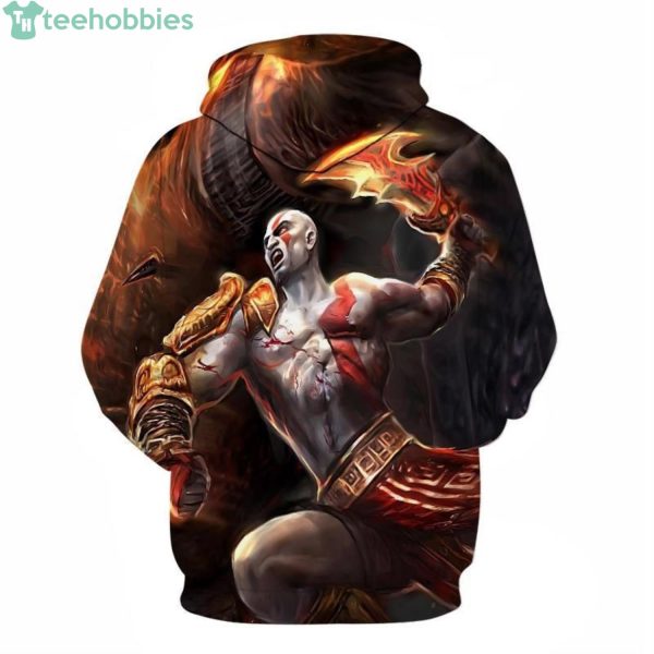 Amazingthings 2 God Of War All Over Print 3D Hoodieproduct photo 2